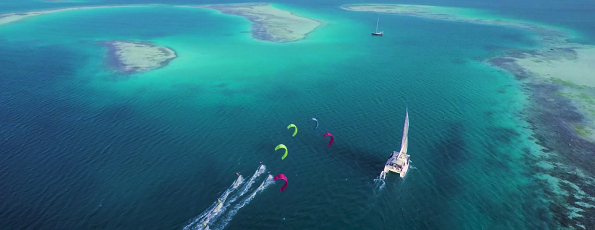Croisière kite surf dans les Caraïbes